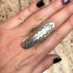 Sterling Silver arrow ring